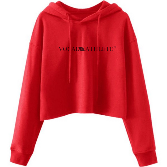 Vocal Athlete Cropped Hoodie - (ONLY)